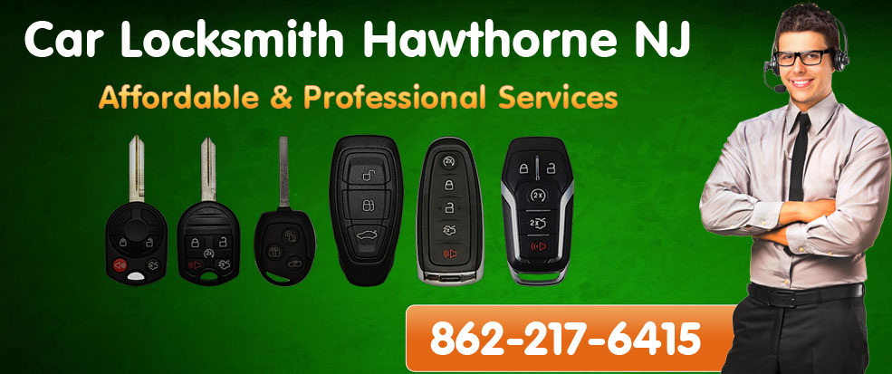 Car Locksmith Hawthorne NJ banner